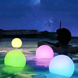 3pcs Lampes Solaire Led Pour Extérieur,Lampe Solaire De Jardin Avec Télécommande Rgb Couleurs Ip67 Solaire Lampe Extérieur Intérieur Décorative Pour Piscine Pelouse Mariage Plage Piscine.[S42] - Neuf