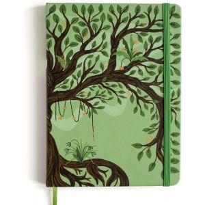 Chenquansarl-Carnet De Notes Arbre De Vie 240 Pages Blanches, Carnet De Dessins A5 En Papier Ivoire (21 X 14,8 Cm), Carnet De Voyage Pour Hommes Et Femmes, Id&eacute;al Pour Amoureux De Cr&eacute;ativit&eacute; Beau - Neuf