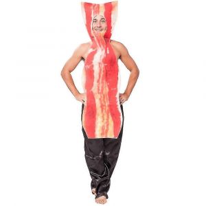 D&eacute;guisement De Bacon Pour Homme, Costume D'halloween Pour Carnaval, D&eacute;guisement Amusant De Bacon, Costumes Fantaisie - Neuf