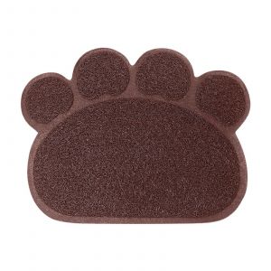 Chat De Toilette Tapis, Un Grand Bol De Nourriture, Le Chat De Toilette Tapis De - Neuf