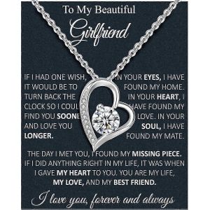 Collier Pour &Eacute;pouse, Cadeau De Mon Mari &Agrave; Ma Femme, Collier &Acirc;me S?ur Pour Femme, Bijou Pour Future &Eacute;pouse, Cadeau D'anniversaire, De No&euml;l Ou De Saint-Valentin Pour Ma Copine. - Neuf