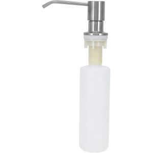 Jgd-Dispensateur De Savon Pour &Eacute;vier, 300 Ml De Savon De Cuisine Int&eacute;gr&eacute; Dispensateur Rechargeable Rechargeable Savon De Comptoir Liquide Pour Lavabo De Cuisine - Neuf