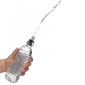 Kit D¿Adaptateur De Bouteille D¿Eau De Lavement De Voyage Noir - Neuf