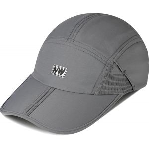 Casquettes De Baseball Pliable Homme Femme,Casquettes Soleil Séchage Rapide Respirantes Maille Légères Anti-Soleil Uv,Réglable Chapeau De Baseball Pour Le Sport Extérieur Running Golf Unisex.[Z1298] - Neuf