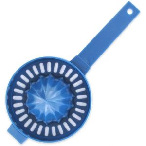 Tta-670458 Presse-Agrumes, Presse-Fruits, Presse-Agrumes Manuel Avec Manche, Plastique, Bleu, 21,5 X 10,3 X 5,6 Cm - Neuf