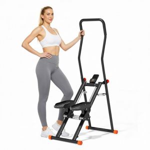 Stepper Avec &Eacute;cran Led, Appareil De Fitness Pliable, Machine De Step Pour Un Entra&icirc;nement Efficace - Neuf