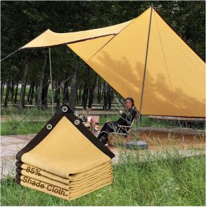 Ulteronixshop-Filet D'Ombrage, Voiles D'ombrage 85% UV Toile D'Ombrage, Tissu D'ombrage Serres Coupe Ventpour La Couverture avec Oeillets, pour Serre/Jardin/Pergola/Patio Lawn - Neuf