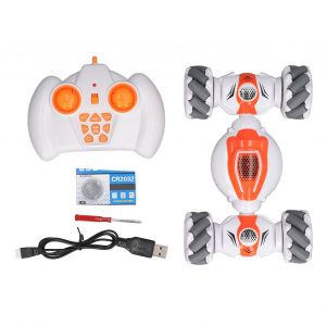 Voiture de cascade telecommandee tout-terrain, rechargeable par USB, rotative a 360 degres et double face - Neuf