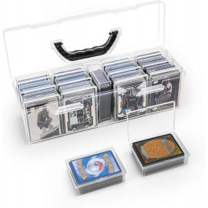 Chenquansarl-Lot De 14 Boîtes De Rangement Pour Cartes À Collectionner - Compatible Avec Plus De 1000 Cartes Mtg, Tcg, Yugioh Et Plus De 200 Cartes À Collectionner - Pour Cartes De Sport, Cartes À Jo - Neuf