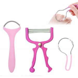 Checarzhn--No1-Epilateur Vi Femme Épilateur À Ressort,Epilation Vi Femme,Épilateurs Et Accessoires,Epilateur Moustache Femme,Solution Élégante Et Efficace Pour Une Peau Lisse,Vi ,Outil De Bt,3pc - Neuf