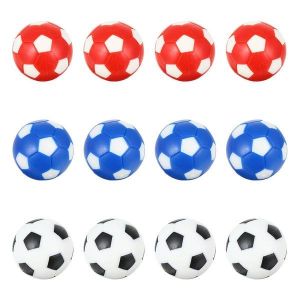 Lot de 12 balles de baby-foot durables &iquest; Accessoires de remplacement color&eacute;s pour des parties de baby-foot passionnantes - Neuf