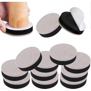Lot De 12 Rehausseurs De Meubles Autocollants Ronds, Rehausseurs De Pieds De Table, Rehausseurs De Pieds De Lit Et Autocollants Pour Meubles. - Neuf