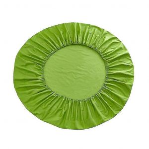 Drap-Housse Rond En Pur Coton, Linge De Maison, 200 X 200 Cm, Blanc - Neuf