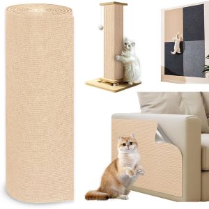 Griffoir Chat Canap&eacute; 150x30cm, Protection Canape Chat Anti Griffe, Tapis Griffoir Chat Canap&eacute;, Anti Griffe Chat Canap&eacute;, D&eacute;coupez-La Comme Vous Le Souhaitez Et Profitez Du Bricolage. Kaki - Neuf