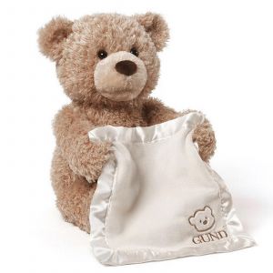 Peluche interactive Peek Soft Bear Boo - Cadeau d'anniversaire pour enfant - Neuf