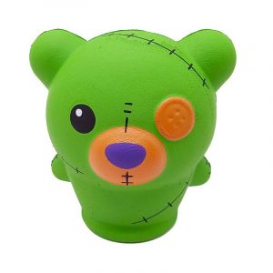 paquet de jouets anti-stress pour Halloween, &agrave; rebond lent, &agrave; remont&eacute;e lente, pour f&ecirc;te d'Halloween, pour filles et gar&ccedil;ons (vert). - Neuf
