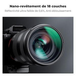 77mm Filtre Blue Streak Effet Sp&eacute;cial et 3 Chiffon de Nettoyage pour Objectif Appareil Photo - Neuf