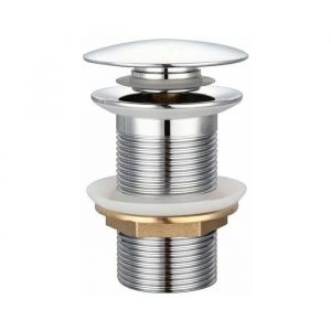 Bonde Automatique Pop Up - TNEAYWHE - Cuivre Chrom&eacute; - G 1 &iquest; - Nickel Bross&eacute; - R&eacute;sistante &agrave; la Corrosion - Neuf