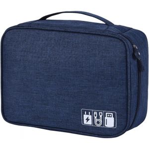 Shangqing B21613 Sac De Rangement Universel Pour C&acirc;ble De Voyage Pour Chargeur De Disque Dur, Casque, Souris, Etc - Neuf