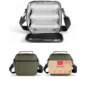 Sacoche Lunch Box Isotherme 3 &Eacute;tages Capacit&eacute; 4.5l - Neuf
