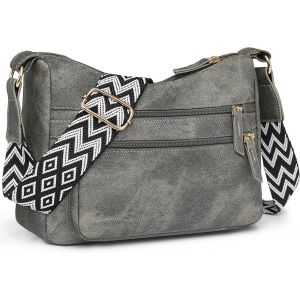 Nzqaf-Zioisnm Sac Bandoulière Femme, Sac À Main Femme En Cuir Pu Léger Et Imperméable, Multi-Compartiments Pour Shopping, Travail, Voyage Et Usage Quotidien - Neuf