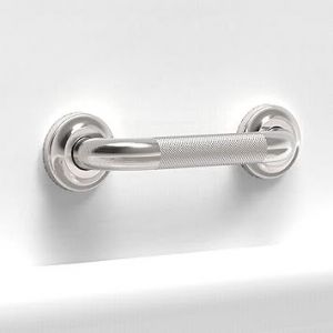 Barre d'appui moletée 25 x 300 mm, conforme aux normes ADA, pour salle de bain, pour personnes âgées et handicapées, support robuste de 226 kg. - Neuf