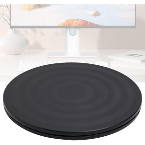 VornixorSarlshop-Tourne-Disque Rotatif Rotatif &agrave; 360 Degr&eacute; Plateau Pivotant TV Support Pivotant Plateau Universel Rond Plateau Tournant Manuel Billes en Acier, Support Pivotant pour TV, Ordinateur. - Neuf