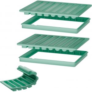 Kalanka-Bacs &Agrave; Gla&ccedil;ons Longs Pour Bouteilles D'eau - Moule &Agrave; Gla&ccedil;ons En Silicone Avec Support, Fabricant De Gla&ccedil;ons Pour Refroidir Le Whisky, Les Cocktails, Le Caf&eacute; - Facile &Agrave; Lib&eacute;rer (Lot De 2) - Neuf