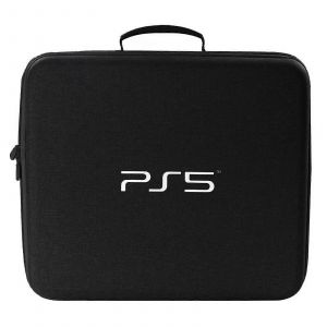 Étui de Transport PS5 avec Grand Rangement pour Console, Manette, Jeux et Accessoires - Neuf