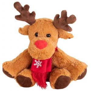 Peluche renne c&acirc;lin pour les f&ecirc;tes Adorable peluche renne pour les f&ecirc;tes de No&euml;l Confort en peluche pour tous - Neuf