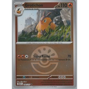Carte Pok&eacute;mon - Grotichon - 030/217 - Reverse Copain Ball - H&eacute;ros Transcendants - Neuf
