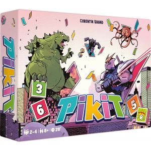 Play-Pikitjeu De Soci&eacute;t&eacute; Pour Enfants D&egrave;s 8 Ans-Jeu De Cartes & D&eacute;s Famille-Collectez Le + De Points En Evitant Les Coups Bas-2 &Agrave; 4 Joueurs-20 Min-Version Fran&ccedil;aise -Repos Production - Neuf