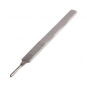 Lames de scalpel chirurgical en acier au carbone, ciseau PCB, outil médical, poignée 1 pièce, 10 pièces - Neuf