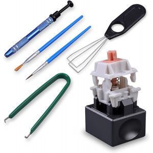 ERYI-Kit D'Ouvre-Commutateur De Clavier Avec Extracteur, Pince, Stylo Lubrifiant ¿ Convient Pour Les Claviers Mécaniques Cherry Switches - Neuf