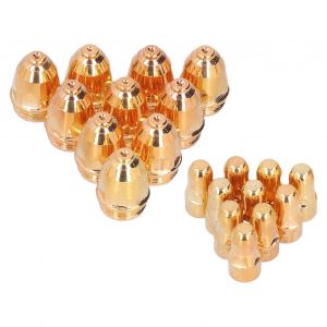 10 Set Plasma Cutter Consommables Kit d'embout d'électrode Buse Torche Accessoires 1.5mm P80 - Neuf