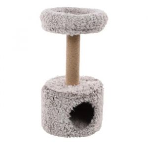 Griffoir Chat - Odie - Cachette Cosy - Peluche Douce - Poteau En Jute - Neuf