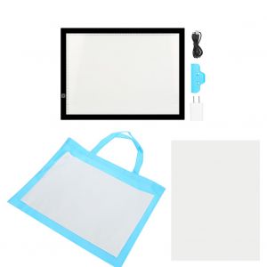 Boite a lumiere LED A3 EU220V, planche de tracage, pochoir, dessin, bloc fin, copie, caisson lumineux - Neuf