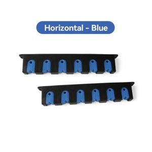Support Mural Horizontal Pour Cannes À Pêche - Support Durable Pour Garage Ou Bateau, Design Compact, Installation Facile, 2 Cannes Incluses - Neuf