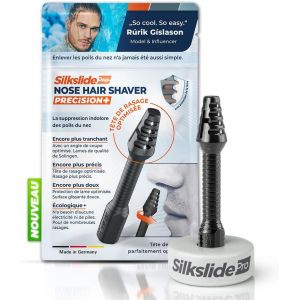 Pro Nose Hair Shaver, Rasoir De Nez Avec Support En C&eacute;ramique, Tondeuse Nasale, &Eacute;limination Les Poils De Nez Avec Des Lames Haute Pr&eacute;cision De Allemagne, Pour Hommes Et Femmes - Neuf