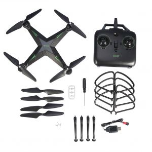 Drone Telecommande 2,4 Ghz, Maintien De L'altitude, Retour Par Une Touche, Quadricoptere Rc (Noir Sans Camera) - Neuf