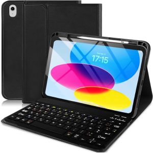 Coque Clavier pour iPad 10&iquest;&iquest;me g&iquest;&iquest;n&iquest;&iquest;ration 2022 / A16 11&iquest;&iquest;me 2025 (10.9/11 inch), Coque avec Clavier AZERTY Bluetooth pour iPad 10&iquest;&iquest;me 2022 / 11&iquest;&iquest;me 11-inch (A16) 2025 - Neuf