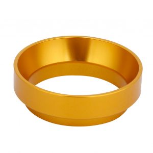 HJLIAN Entonnoir doseur universel en aluminium de 58 mm pour cafetiere (dore) - Neuf