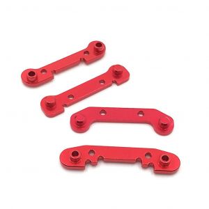 4pcs bras oscillant en m&eacute;tal pour 1/12 1/14 Wltoys 124019 124018 144001 pi&egrave;ces de voiture RC - Neuf
