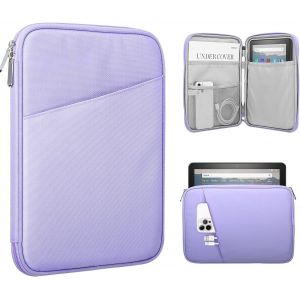 8-9 Pouces Housse de Tablette pour Nouvel iPad Mini 7 (A17 Pro, 2024), iPad Mini 6 (8.3-inch, 2021), iPad Mini 5/4/3/2/1, Sac de Protection Portable pour iPad Mini,Pourpre - Neuf