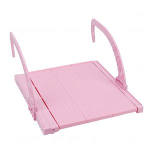 Hjlian Sechoir A Chaussures Retractable Multifonction, Antiderapant, Pliable, En Plastique, Rose - Neuf