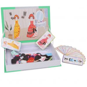 Puzzle magnetique en carton pour enfants d'age prescolaire, jouet educatif - Neuf