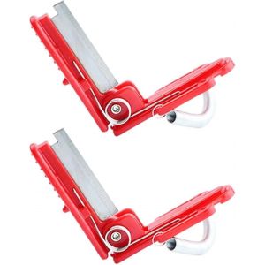 2 pcs mini outil de récolte - ciseaux de jardinage en acier inoxydable sécateurs couteaux à pouce - mini sécateur de jardin ciseaux en acier inoxydable pour couper les plantes bes - Neuf