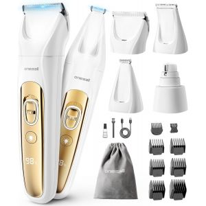 4 En 1 Tondeuse Pour Chiens Et Chats Avec Lumi&egrave;re Led, Tondeuse Professionnelle Et Silencieuse Pour Poils D'animaux Tondeuse Pour Pattes De Chien|Lime &Agrave; Griffe, 2000mah Rechargeable - Neuf