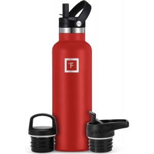 Cantine D'hydratation Pour Camping Et Randonnée ¿ 7,9 L/950 Ml Avec 3 Couvercles ¿ Bouteille D'eau Isotherme Avec Paille ¿ Double Paroi En Acier Inoxydable ¿ Anti-Fuite, Sans Bpa ¿ Gourde Pour Voyage - Neuf