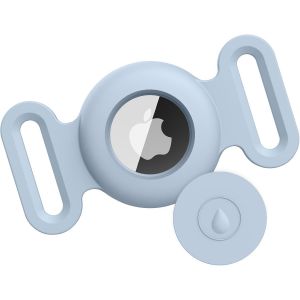 Airtag &Eacute;tuis Collier pour Chien et Chat,Coque en Silicone &Eacute;tanche pour Apple AirTag GPS Finder,1pc Housse de AirTag Protection pour Pet Colliers de Compagnie Anti-Perte Porte-cl&eacute;s AirTag.[O52] - Neuf